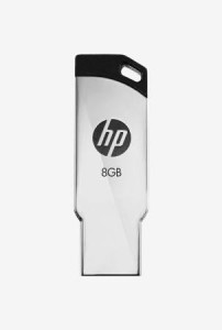 HP Silver 8GB Pendrive Flash Drive v236w USB 2.0 8 GB Pen Drive(Silver)