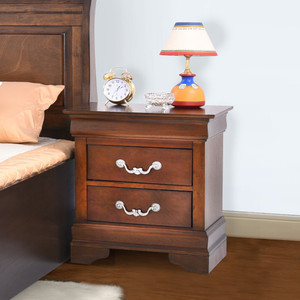 Royal oak bedside shop table