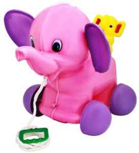 Dolfin Choo Choo Elephant Pull Along Toy for Kids Choo Choo