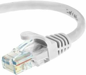 Sonii et89 1.5 m LAN Cable(Compatible with Desktops, Laptops, TV, Modem, White, Pack of: 2)