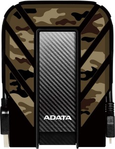 ADATA 1 TB External Hard Disk Drive(Multicolor)