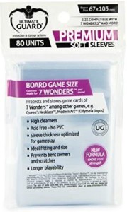 Manga-Mafia.de - Ultimate Guard Premium Soft Sleeves for Board Game Cards 7  Wonders™ (80) - All products - Your Anime and Manga Online Shop for Manga,  Merchandise and more.