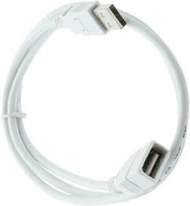 KAM USB Extension Cable 3.0 Micro USB Cable 5 m 5 m Power Cord(Compatible with Printer/PC/External Hard Drive, White)