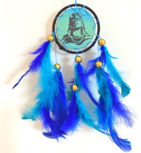 Rooh dream catcher ~ Shiva Moon Car Hanging ~ Handmade Hangings for Positivity (Can be used as Home Décor Accents, Wall Hangings, Garden, Car, Outdoor, Bedroom, Key chain, Meditation Room, Yoga Temple, Windchime) Car Hanging Ornament