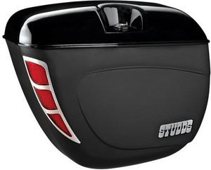 ødemark tornado hjælp STUDDS Safari box Luggage Box Black Plastic Motorbike Saddlebag Price in  India - Buy STUDDS Safari box Luggage Box Black Plastic Motorbike Saddlebag  online at Flipkart.com