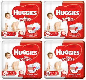 Huggies Dry pants diaper XL 5 5 5 5 XL Buy 4 Huggies Pant