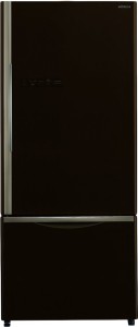 Hitachi 525 L Frost Free Double Door Bottom Mount 2 Star (2020) Refrigerator(Glass Brown, R-B570PND7 GBW)