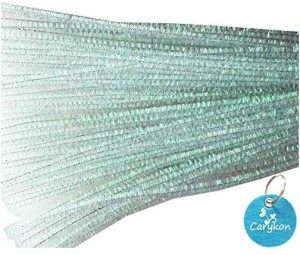  Carykon 100 PCS 12 Inch Iridescent Sparkly Tinsel