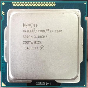 Layouten Ambassade analysere Intel CORE I3 3240 PROCESSOR ( 3RD GENERATION ) 3.4 GHz LGA 1155 Socket 2  Cores 4 Threads 3 MB Smart Cache Desktop Processor - Intel : Flipkart.com