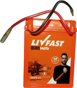 livfast two wheeler battery