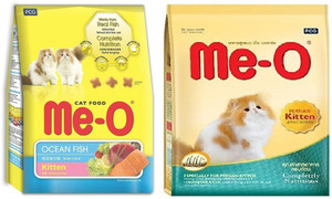 Me O KITTEN DRY FOOD COMBO BY AQUATICA FISHES 1 PCS OF MEO