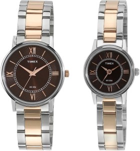 Timex couple cheap watches flipkart