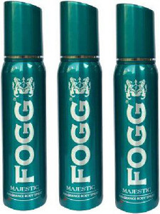 FOGG MAJESTIC 3 PCS Body Spray For Men Women Price in India