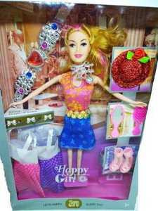 CTC CREATION girl fashion doll with shoes all set Multicolor