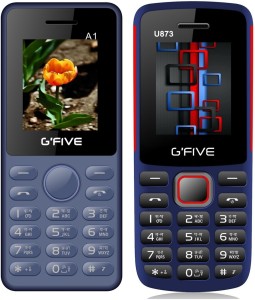 GFive A1 & U873 Combo of Two Mobiles(Blue : Dark Blue)
