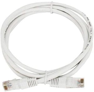Jaskul High Speed RJ45 cat6 Ethernet Patch Cable LAN Cable Internet Network Computer Cable 1.5 m LAN Cable(Compatible with Computer, Laptop, T.V, White)