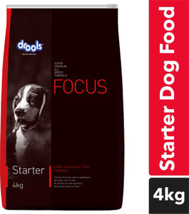 Drools Focus Starter Super Premium Chicken 4 kg Dry New Born Dog