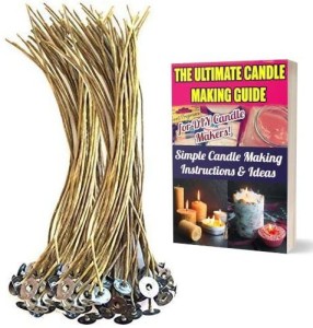 Cozyours 8 Inch Organic Hemp Candle Wicks (100 pcs)PretabbedPre-Waxed by  100% Natural Beeswax - 8 Inch Organic Hemp Candle Wicks (100  pcs)PretabbedPre-Waxed by 100% Natural Beeswax . shop for Cozyours products  in India.