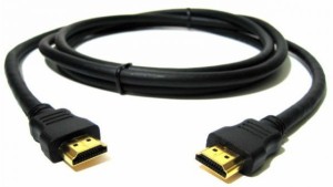 MAHABOOB AGENCIES HDMI 1 m HDMI Cable(Compatible with HD TV , SET TOP BOX, Black)