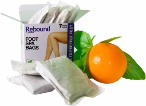 Rebound Flawless Foot Spa Bags for footcare, Organic and natural, pedicure