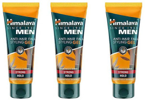 HIMALAYA MEN ANTI HAIR FALL STYLING GEL 50ML X 3PCS