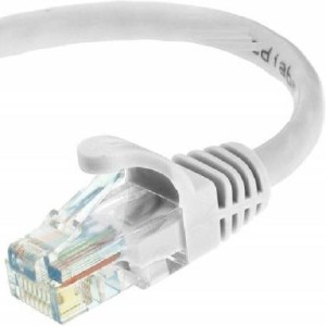 Jaskul cat6 lan cable, ethernet cable 15m 15 m LAN Cable(Compatible with Computer, Laptop, White)