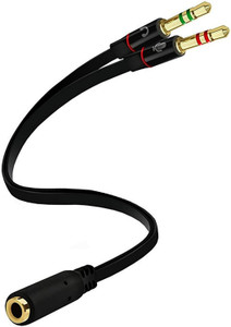 Pc headset splitter argos deals