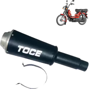 Rhtdm TVS Heavy Duty Super XL Slip on Exhaust System Price in