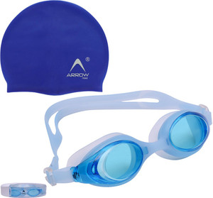 ArrowMax Swimming Kit ASG 4 Anti fog swimming goggle and 100 silicone cap Swimming Kit Buy ArrowMax Swimming Kit ASG 4 Anti fog swimming goggle and 100 silicone cap Swimming Kit Online at