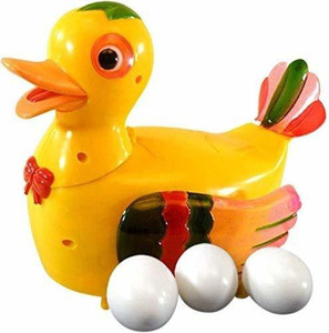 Egg laying sales duck toy
