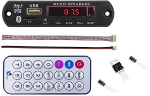 Bluetooth-Autoradio Baceyong 12V Stereo-Audio-MP3-Player mit USB