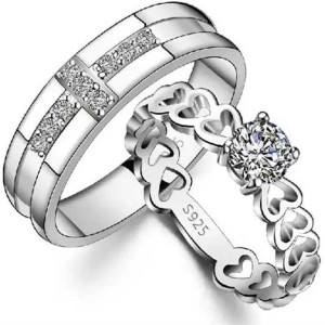 Couples silver deals ring in flipkart