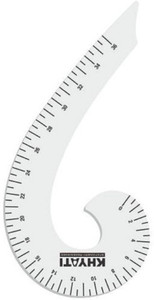 French curve 2025 scale for tailoring