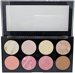 Blusher and 2025 highlighter palette