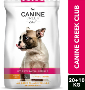 Canine Creek Club Ultra Premium All Life Stages Chicken 30 kg Dry Adult Dog Food Price in India Buy Canine Creek Club Ultra Premium All Life