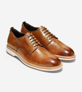 Cole haan franklin grand plain toe derby online