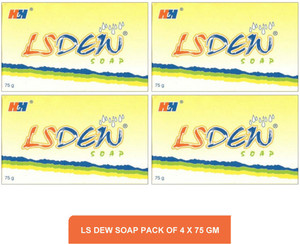 LS Dew Soap anti pimple soap pack of 4 75g Price in India Buy