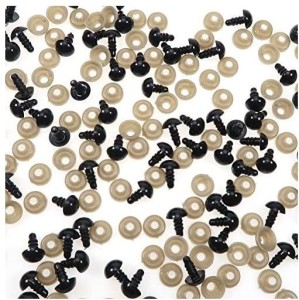 Toaob 150pcs 6mm Plastic Safety Eyes Crafts Safety Eyes with Washers for  Stuffed Animals Amigurumi Crochet Bears Doll Making - 150pcs 6mm Plastic  Safety Eyes Crafts Safety Eyes with Washers for Stuffed
