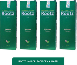 Rootz Hair Oil best oil for hair growth pack of 4 Hair Oil Price in India Buy Rootz Hair Oil best oil for hair growth pack of 4 Hair Oil Online In India Reviews Ratings Features Flipkart