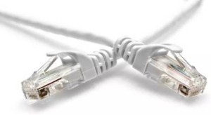 Gacher RJ45 CAT5E (5 meter) Patch Ethernet Network 5 m LAN Cable(Compatible with Computer, Laptop, Wireless Routers, White)