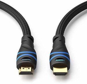 BlueRigger HDMI-1.4-BL-25FT-NEWMOLD 7.6 m HDMI Cable(Compatible with COMPUTER,TV, Multicolor, One Cable)