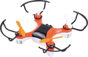 Parrys Retail Nano Quadcopter with 360 Degree Axis Gyro Stabilization, Orange - Without Camera Drone