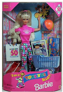 MATTEL Barbie 18895 1997 Toys R Us 50th Anniversary Doll Barbie