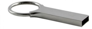 CLICK N HOME BIG RING METAL USB PENDRIVE 8 GB Pen Drive(Grey)