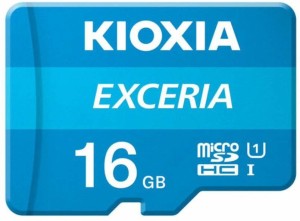 kioxia Exceria 16 GB MicroSD Card Class 10 100 MB/s  Memory Card
