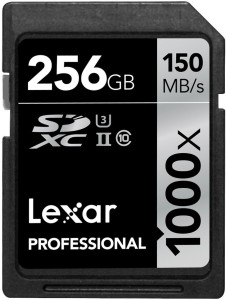 Lexar Ultra 256 GB SDXC Class 2 150 MB/s  Memory Card
