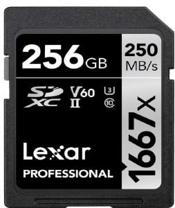 Lexar ULTRA 256 GB SDXC Class 10 250 MB/s  Memory Card