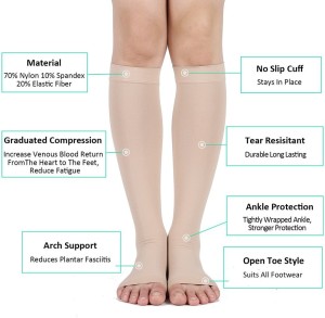 Xclub Comprezon Varicose Vein Stockings Class 2 Below Knee. Knee Support -  Buy Xclub Comprezon Varicose Vein Stockings Class 2 Below Knee. Knee  Support Online at Best Prices in India - Sports