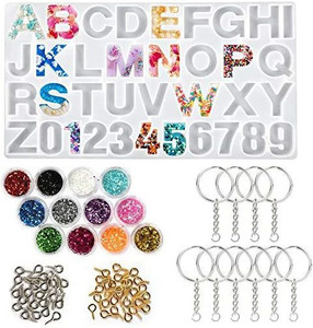 Resin clearance keychain mold