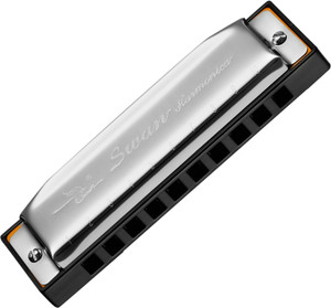 Swan 10 outlet hole chromatic harmonica
